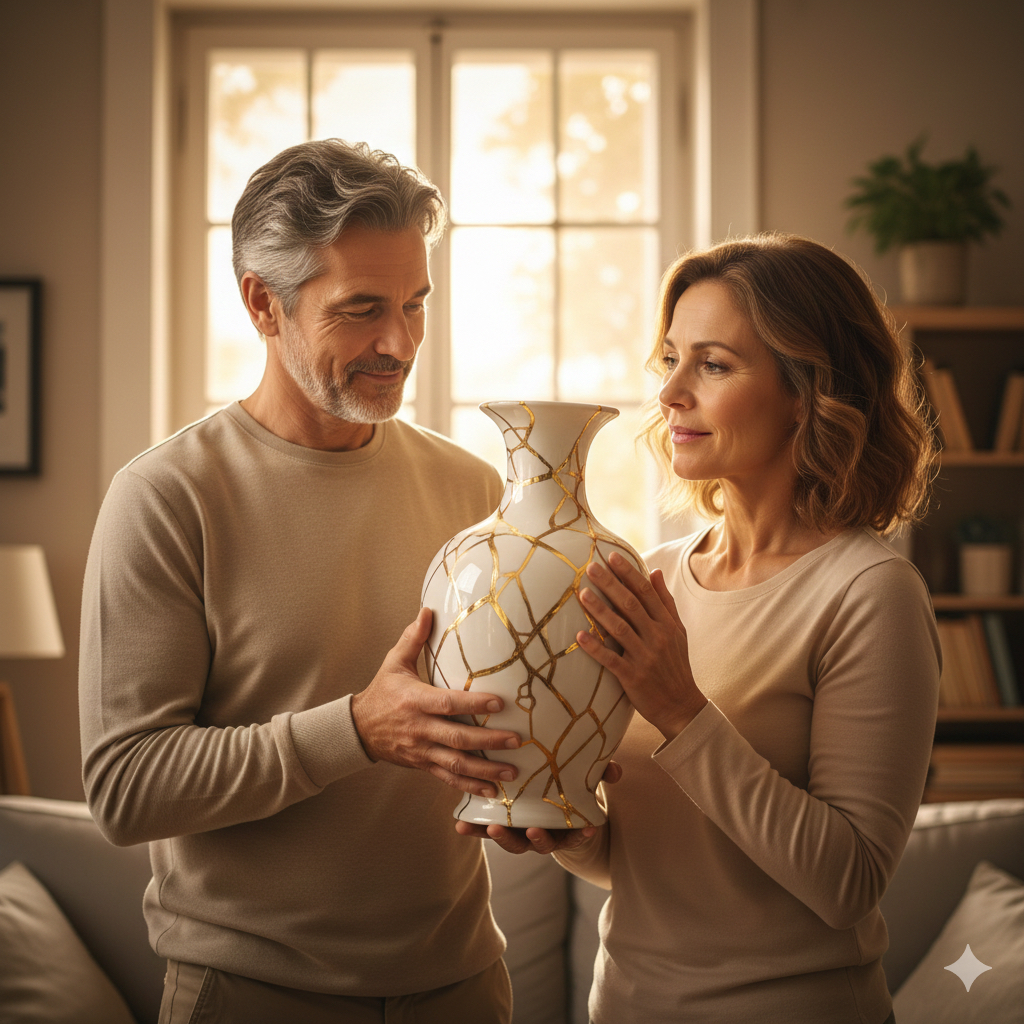 couple kintsugi nathalie marcot